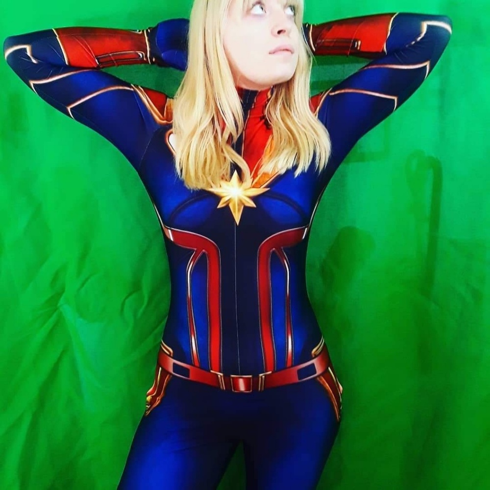 Captain Marvel cosplay
